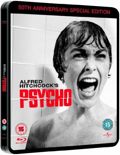 Psycho: 50th Anniversary Special Edition Steelbook (Blu-Ray)