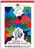 Beyond A Reasonable Doubt (Warner Archive)